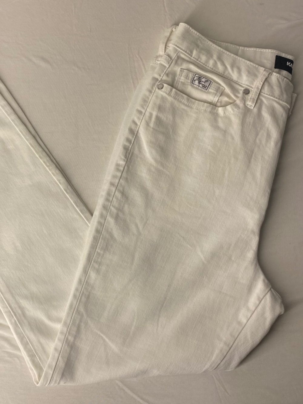 Women’s Karl Lagerfeld white skinny jeans size 10